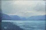 Robert Ritchie, Ullswater, 1985, oil on board