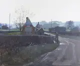 Norman Battershill, Landscape with Cottage on a Lane