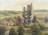 S.G. Anderson, Dunsford, Devon, oil on canvas