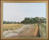 Ted Freeman, Lancing Summer 1976, 1977, oil on canvas-board
