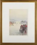 Frederick George Cotman, Whitby, 1872, watercolour