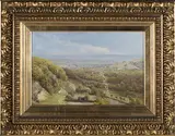 Edward Henry Holder, Extensive Landscape View, oil on canvas