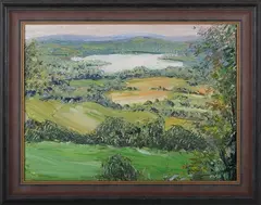 Fred Blomfield, From the Hill, 2011, oil on canvas