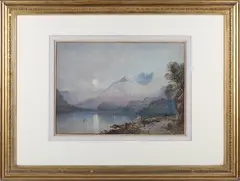 William Collingwood Smith, Ben Venue from Loch Achray, watercolour