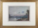 William Collingwood Smith, Ben Venue from Loch Achray, watercolour