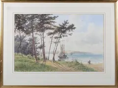 James Whaite, Ventnor, Isle of Wight, watercolour
