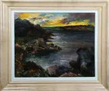 Conrad Jean Théodore Conrad-Kickert, Le Trieux, 1954, oil on board