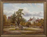 William Vivian Tippett, Near Frenchay, Bristol, 1900, oil on canvas