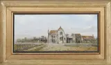 William Freeman, The Sussex Pad, Lancing, 1873, oil on board