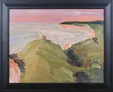 Valdas Rasiukevicius, Beachy Head, 2011, oil on canvas