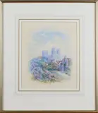 George Fall, Minster York' and 'Old Tower, Minster York, two early 20th century watercolours with gouache