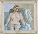 Franklin White, Constance' (Female Nude), oil on canvas-board