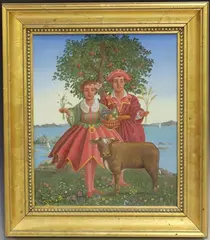 Peter Lawman, Taurus, oil on canvas