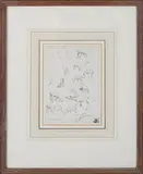 William Russell Flint, Colts' (Studies of Horses), 1901, pencil