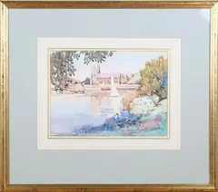 Alfred John Billinghurst, Isleworth, watercolour
