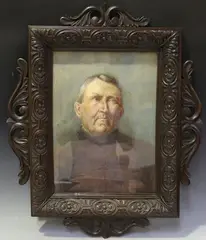 Marion Adams, Portrait of a Mariner, watercolour
