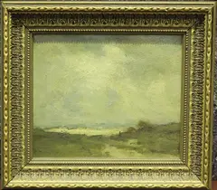 Jacques Stephen Witjens, Landscape Study, oil on panel