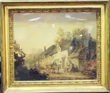 Robert Dixon, The White Horse Inn, watercolour