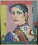 Patrick Burke, Portrait of a Lady, oil on canvas