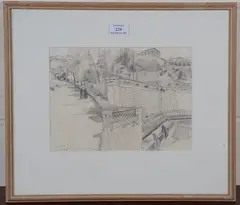 John Aldridge, L'Aquila, pencil