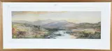 William Widgery, On the Lyd' (Dartmoor Scene), watercolour