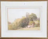 John Parker, A View of Corfe Castle