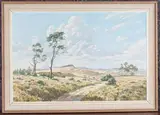 Eric Tansley, Over the Hills, oil on canvas