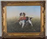 Terence Macklin, The Proud Springer, 1987, oil on canvas