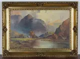 F. E. Jamieson, Highland Landscape, oil on canvas