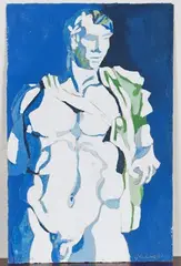 Rodney Gladwell, Diomedes, watercolour