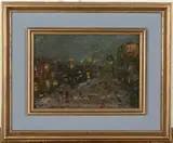 Konstantin Korovin, Paris, 1907, oil on panel