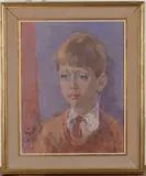 Willem Jilts Pol, Portrait of a Boy, oil on canvas