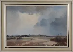 Marcus Ford, Squally Weather, near Orford, oil on canvas