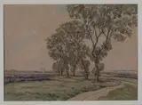 Martin Hardie, Mill, watercolour