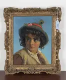Marie Wunsch, Beppo' (Portrait of a Youth), oil on panel