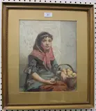William Harris Weatherhead, Two a Penny, watercolour
