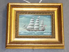 Christopher Guise, The Clipper, Cairngorm, oil on panel