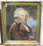 George Smith, Half Length Portrait of a Gentleman wearing a Red Jacket