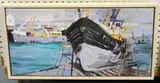 Catherine Harvey Jefferson, Resurgam, Newlyn, 2010, oil on canvas