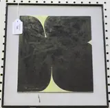 Bruce Beaugeard, Abstract Study, oil on board
