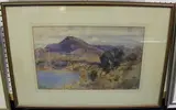 Onorato Carlandi, Albano' (Coastal Landscape, Albania), watercolour