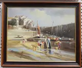 Ted Dyer, St Ives, oil on canvas