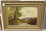 Thomas Morris Ash, Nr Dolgelly' (Dolgellau, North Wales), oil on canvas