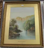 Edwin Earp, The High Tor, Matlock, watercolour