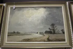 Marcus Ford, Rye, Autumn Mists, oil on canvas