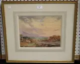 Arthur Upton, Egdon Heath, Dorset, watercolour