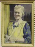 John Howard Hale, Light Duty (Mrs Collard Convalescing), oil on board