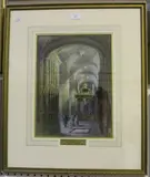 Wyke Bayliss, Queen Elizabeth's Tomb, Henry VII Chapel, watercolour with gouache