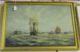 Max Parsons, Shoreham, oil on board