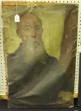 Frank Bramley, Portrait of a Bearded Man, oil on canvas